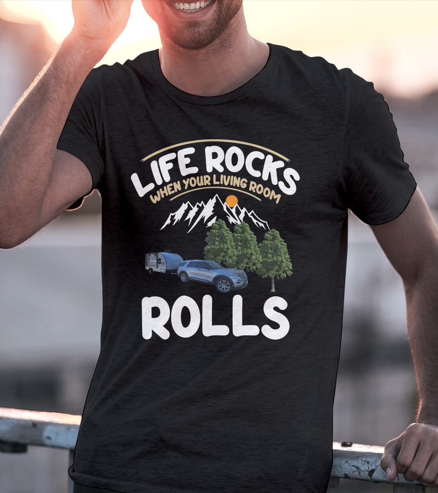 Life Rocks When Your Living Room Rolls RPod 195 T-Shirt