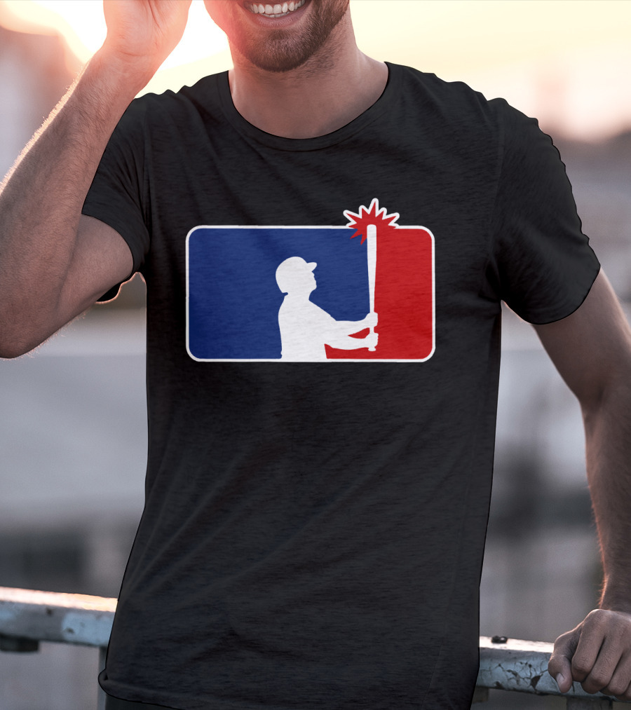 Let Brett Bang MLB Funny Parody Baseball Bat T-Shirt