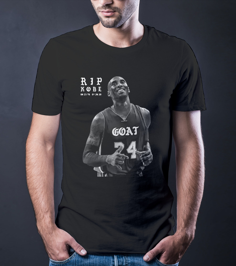 RIP Kobe 08 23 78 - 01 26 20 GOAT 24 T-Shirt