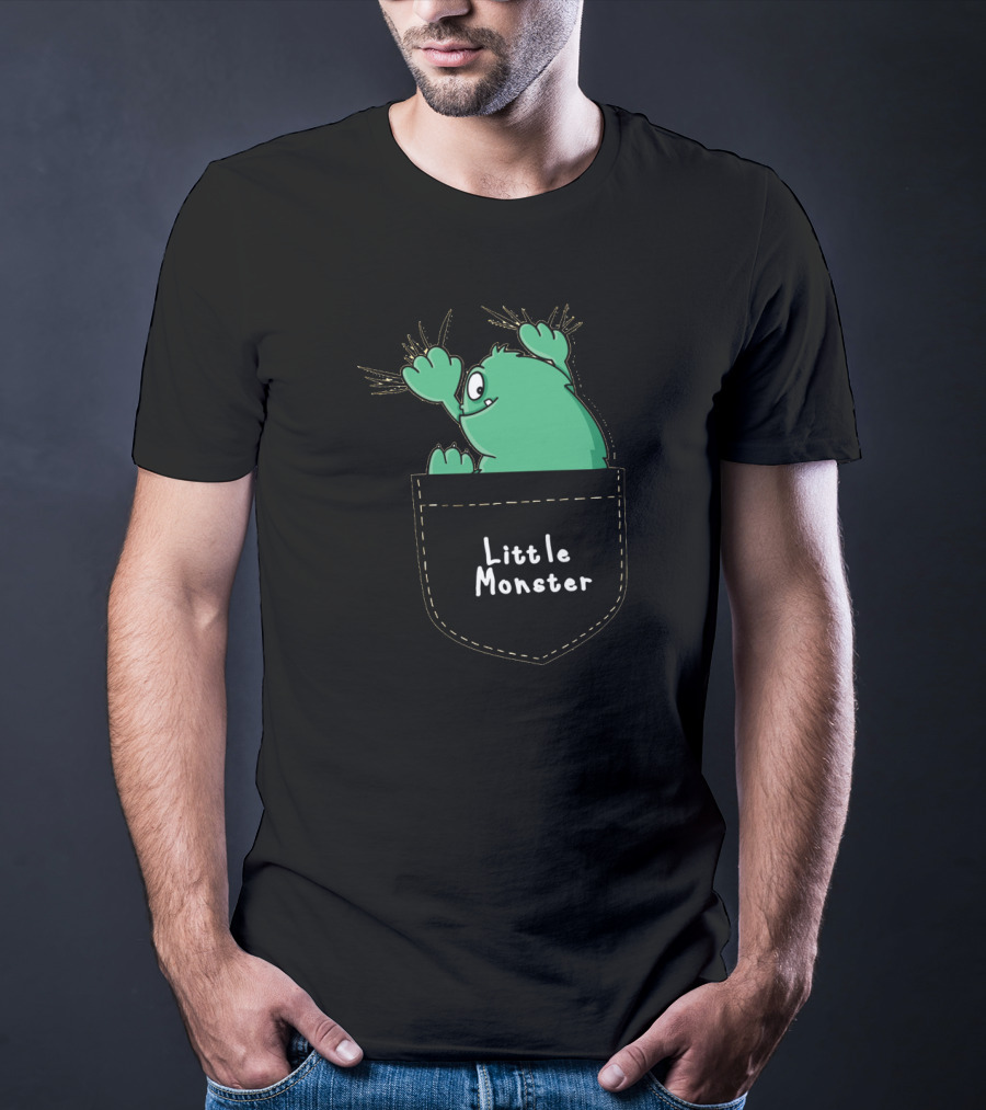 Little Monster Inside The Pocket T-Shirt