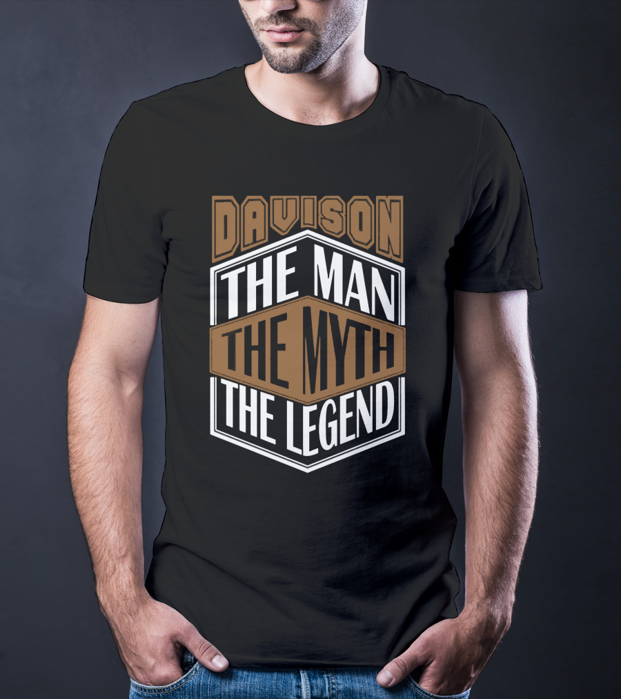 Davison The Man The Myth The Legend T-Shirt