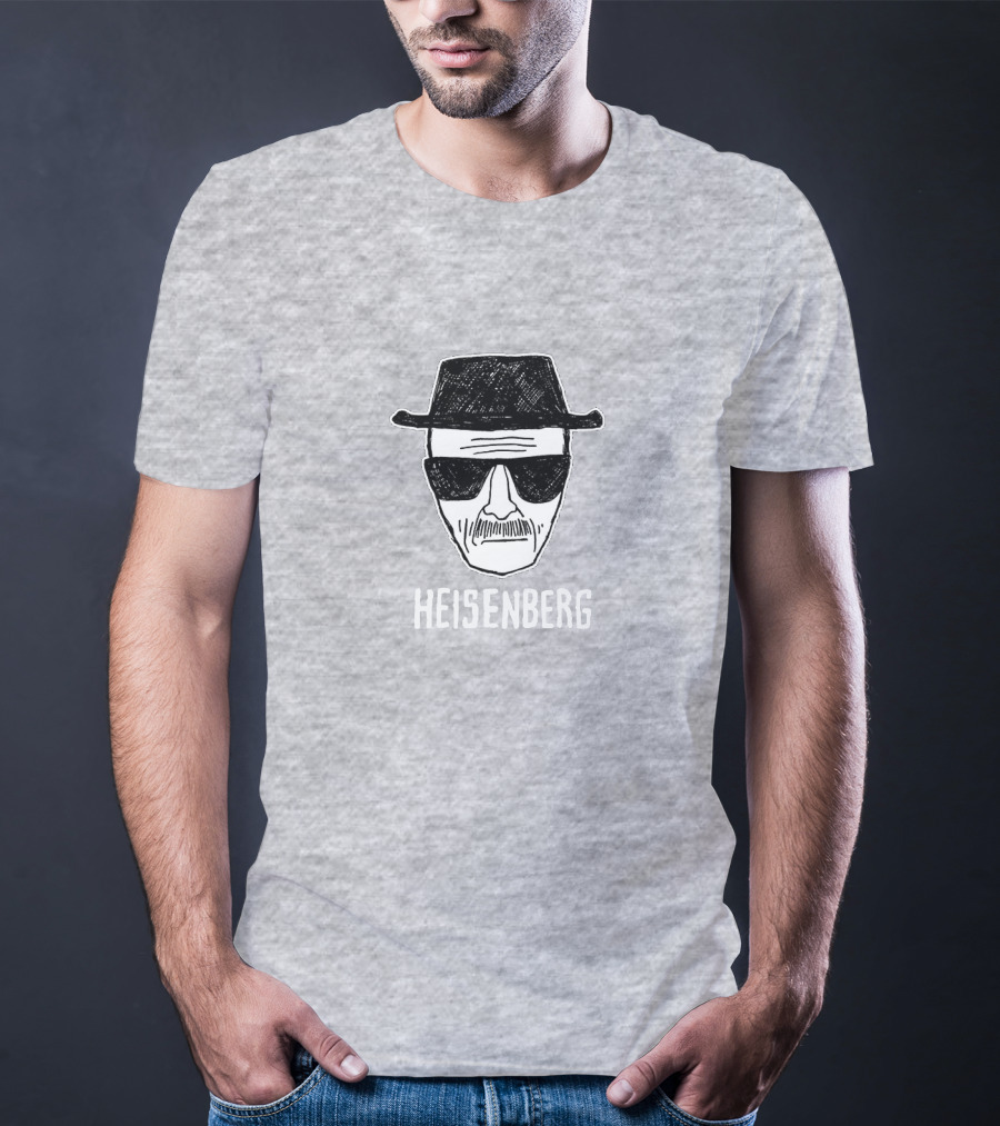 Heisenberg Hat Sunglasses Mask Face T-Shirt