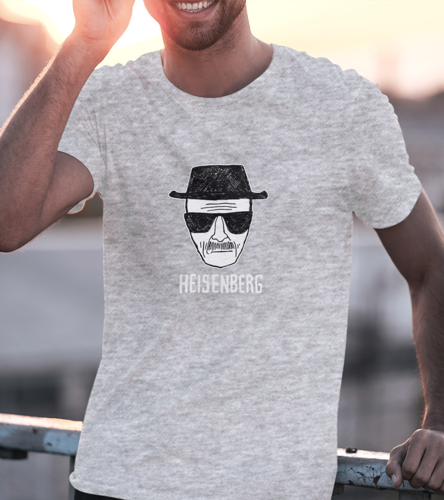 Heisenberg Hat Sunglasses Mask Face T-Shirt