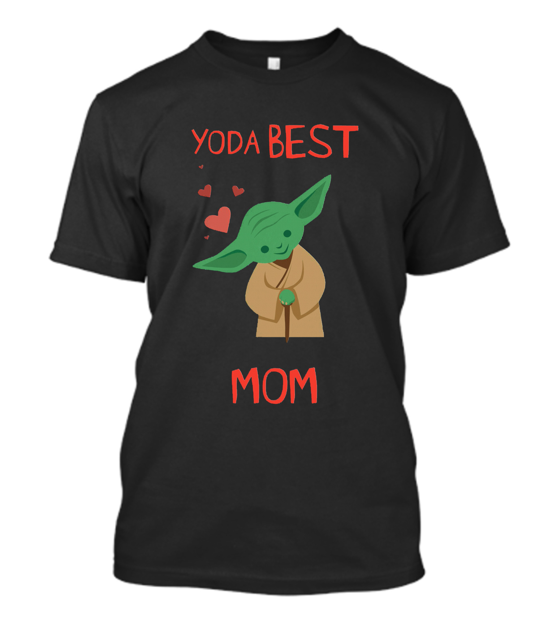 Yoda Best Mom T-Shirt