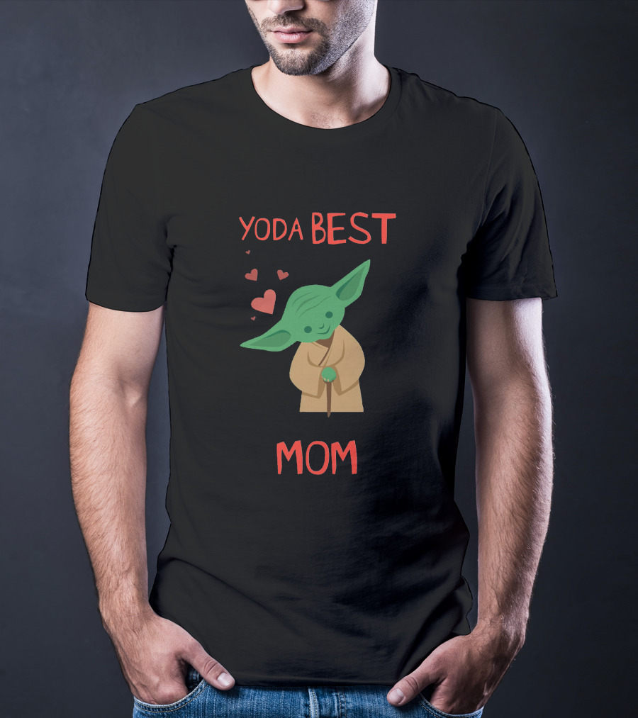 Yoda Best Mom T-Shirt