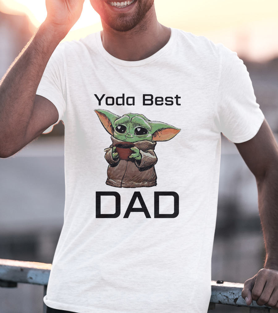 Yoda Best Dad Baby Yoda T-Shirt