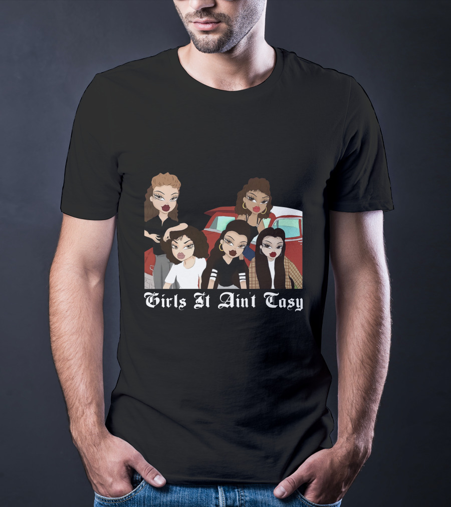 Mi Vida Loca Girls It Ain't Easy Five Women By Car T-Shirt