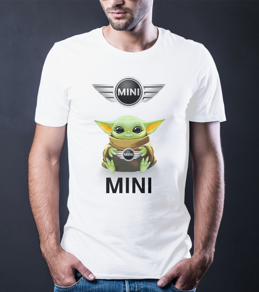 Mini Baby Yoda Hug T-Shirt