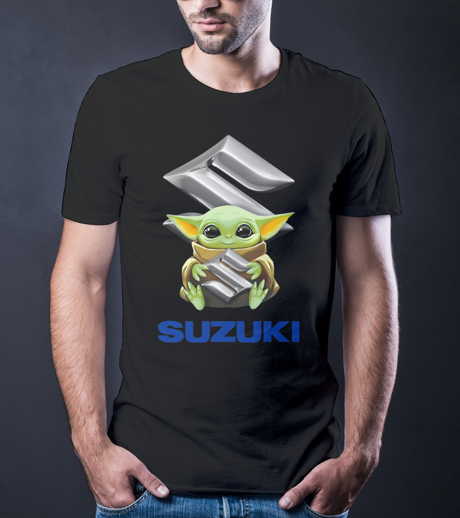 Grogu Suzuki Logo Hug T-Shirt