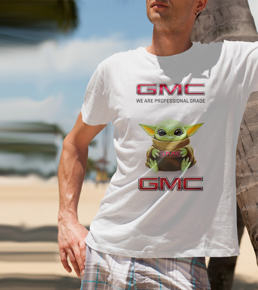 Grogu Hug GMC We Are Professional Grade T-Shirt