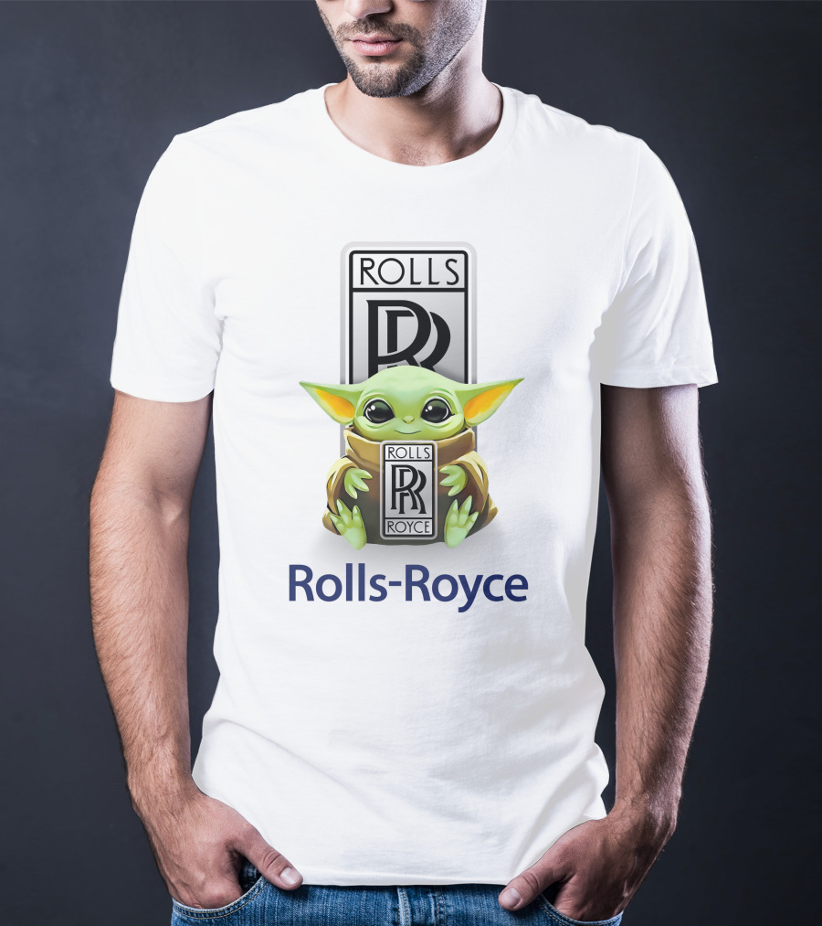 Grogu Hug Rolls Royce T-Shirt