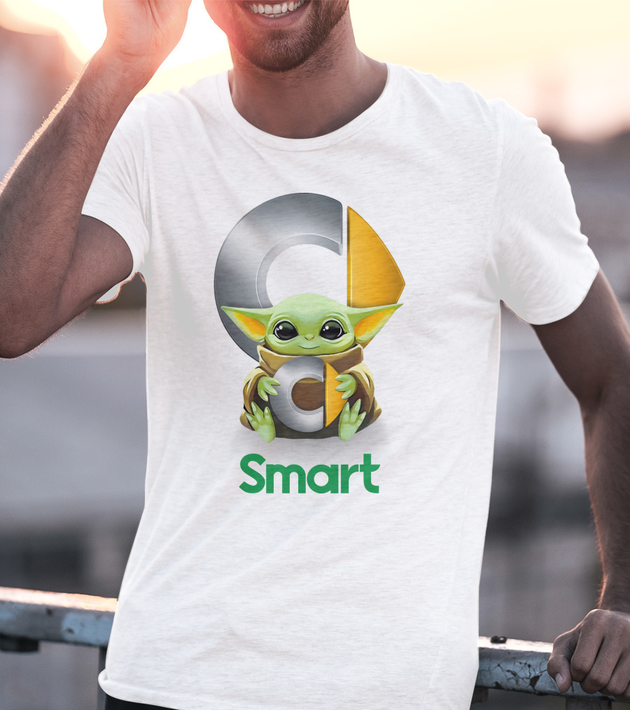 Grogu Hug Smart White C T-Shirt