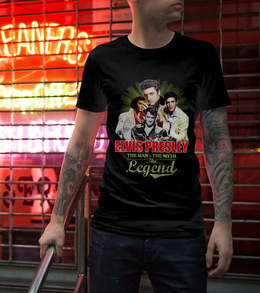 Elvis Presley The Man The Myth The Legend T-Shirt
