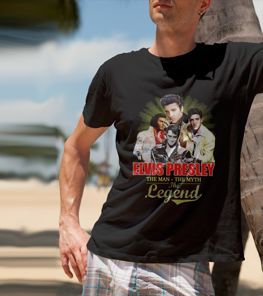 Elvis Presley The Man The Myth The Legend T-Shirt