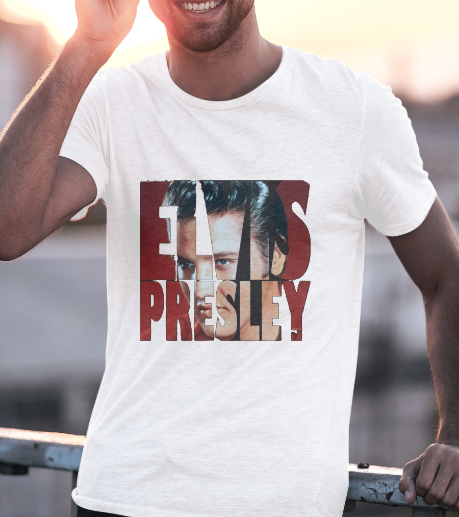Elvis Presley Photo Collage Last EDT T-Shirt
