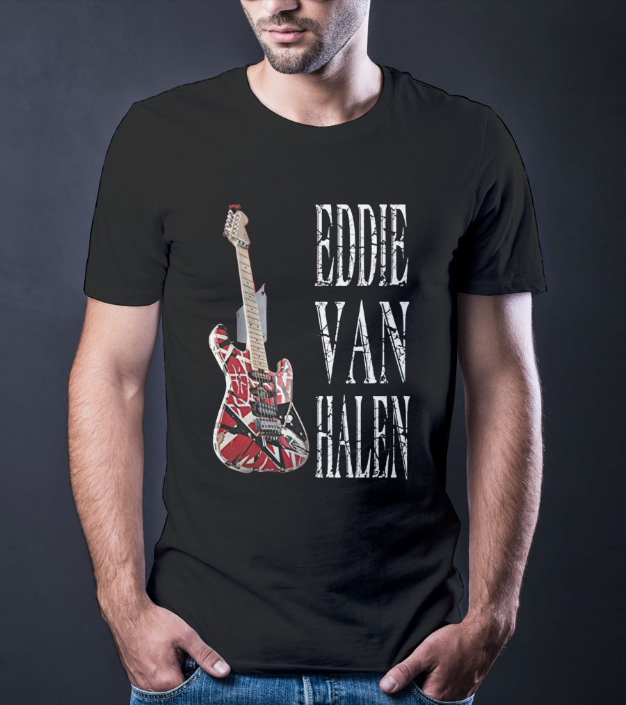 Eddie Van Halen Guitar T-Shirt