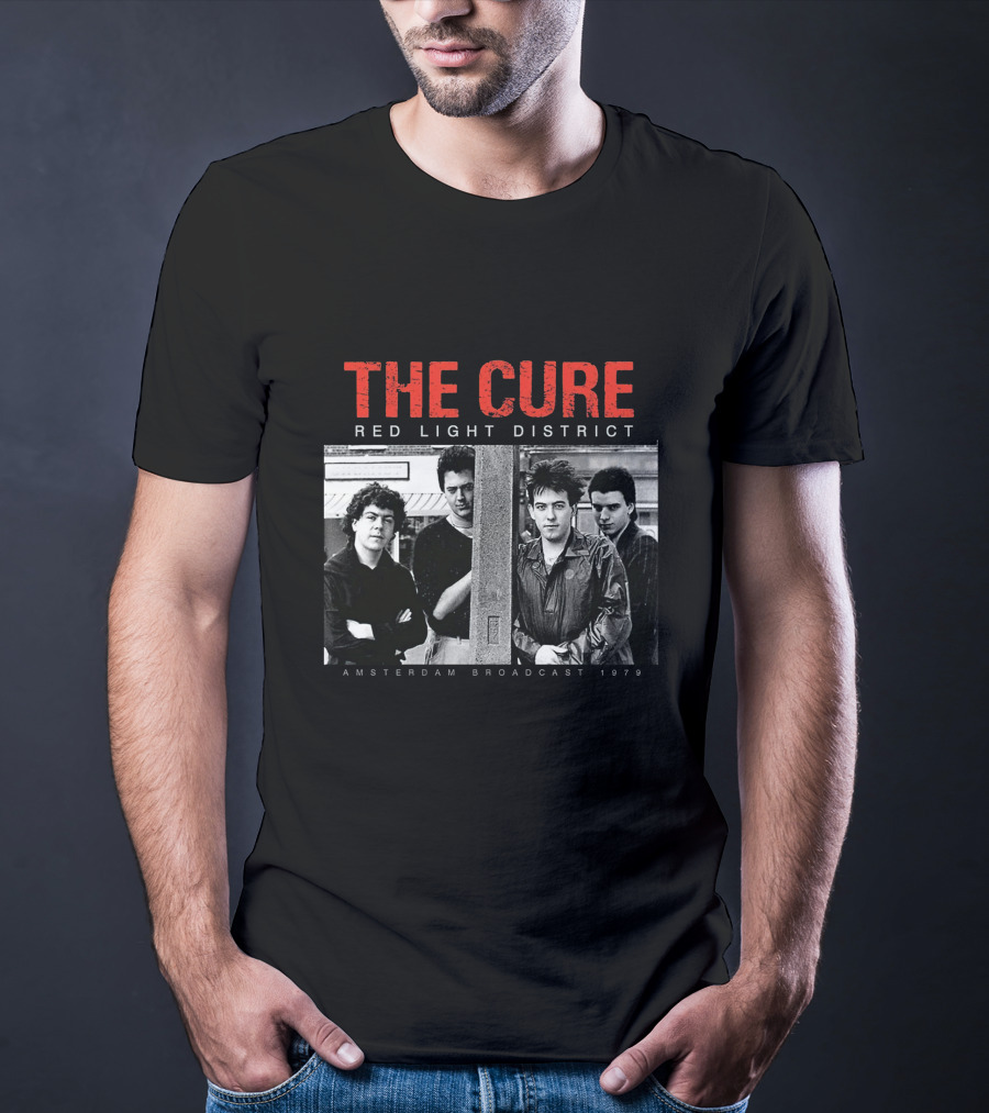 The Cure Red Light District Amsterdam Broadcast 1979 T-Shirt