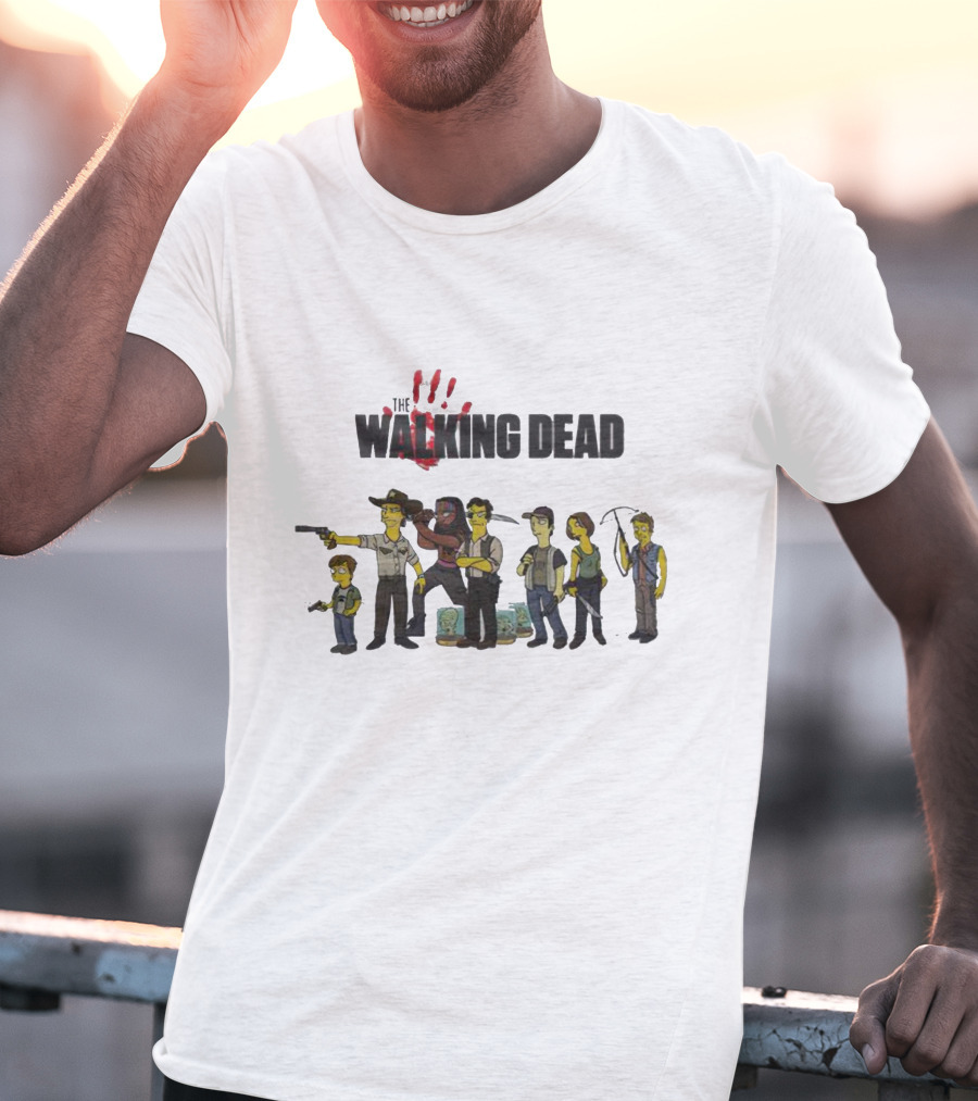 SMP Edition The Walking Dead Cartoon T-Shirt