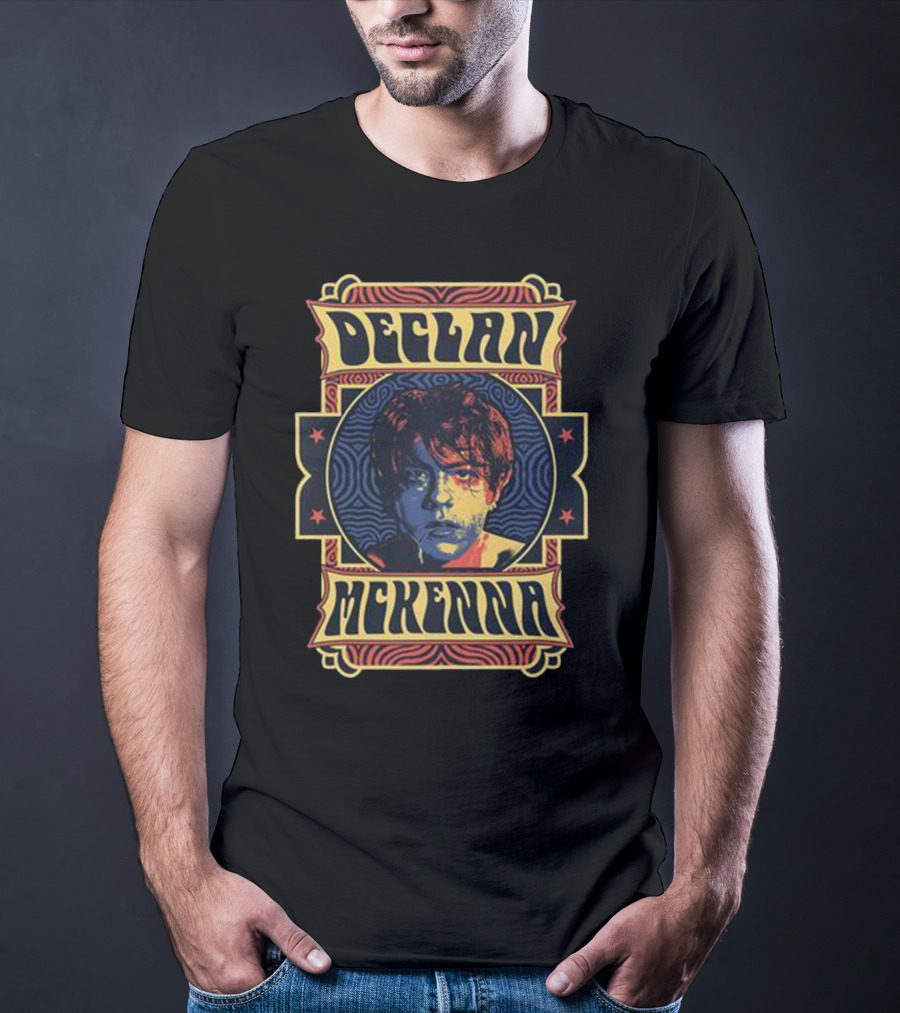 Declan McKenna Psychedelic Portrait Retro Design Merch New T-Shirt