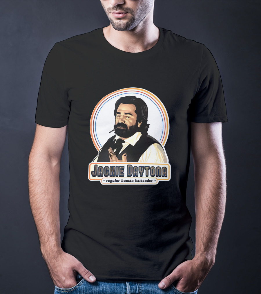 Jackie Daytona Regular Human Bartender Vintage T-Shirt