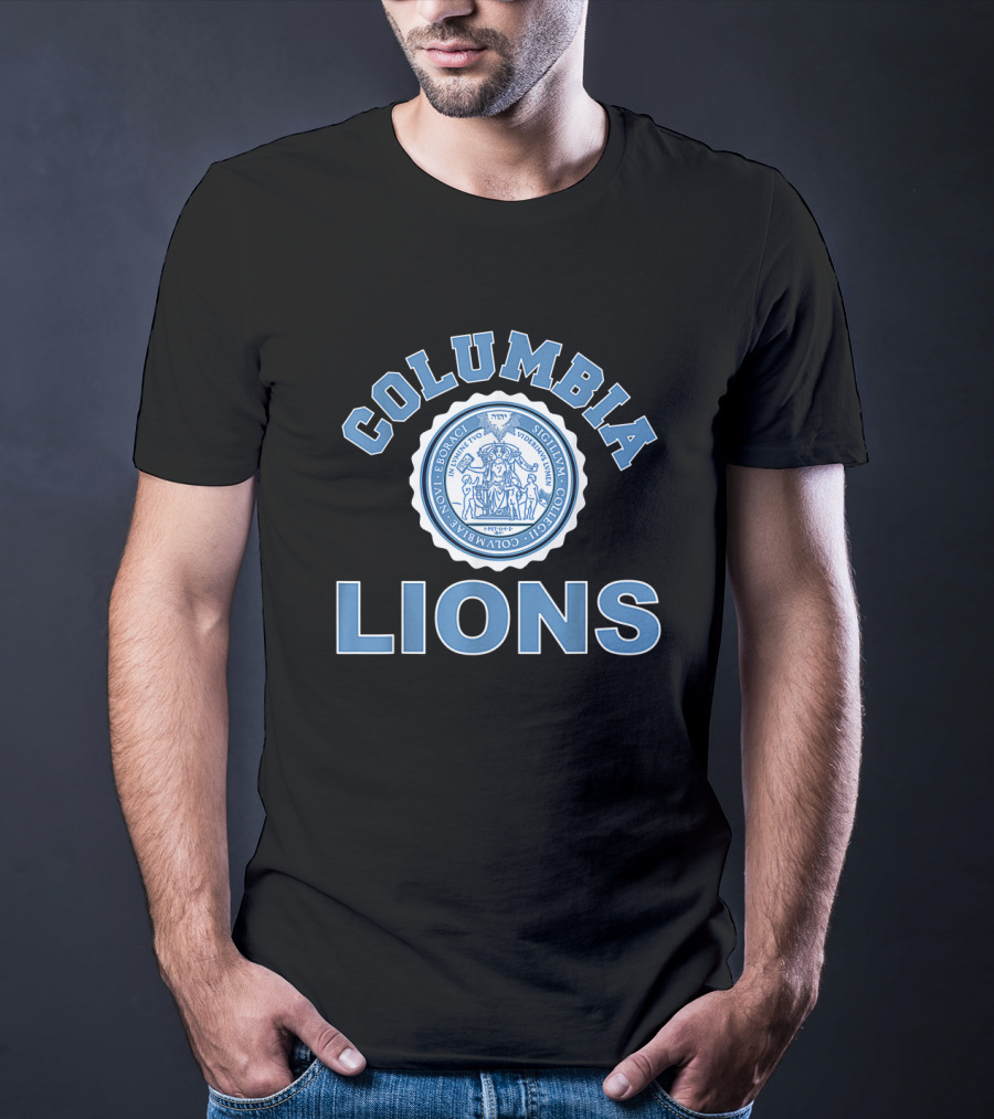 Columbia University 1754 Lions Seal New York Sigillum Novum Eboracense T-Shirt