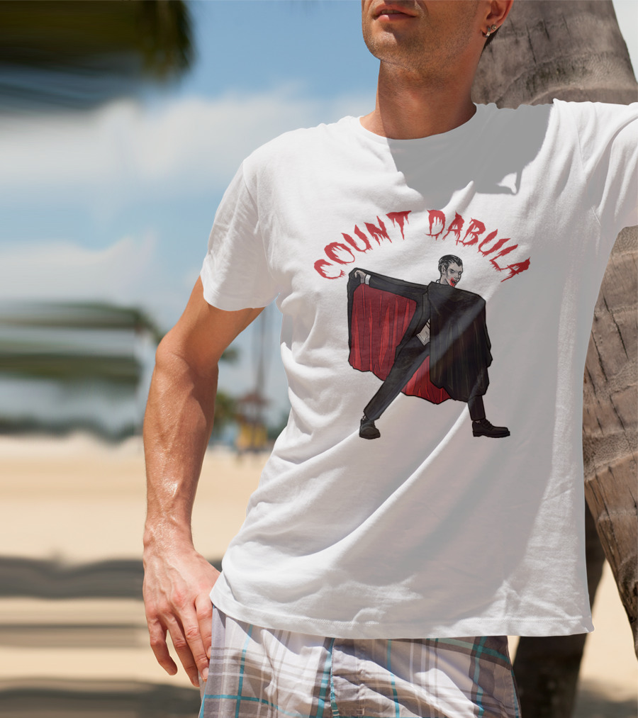 Count Dabula Dabbing Vampire Dracula T-Shirt