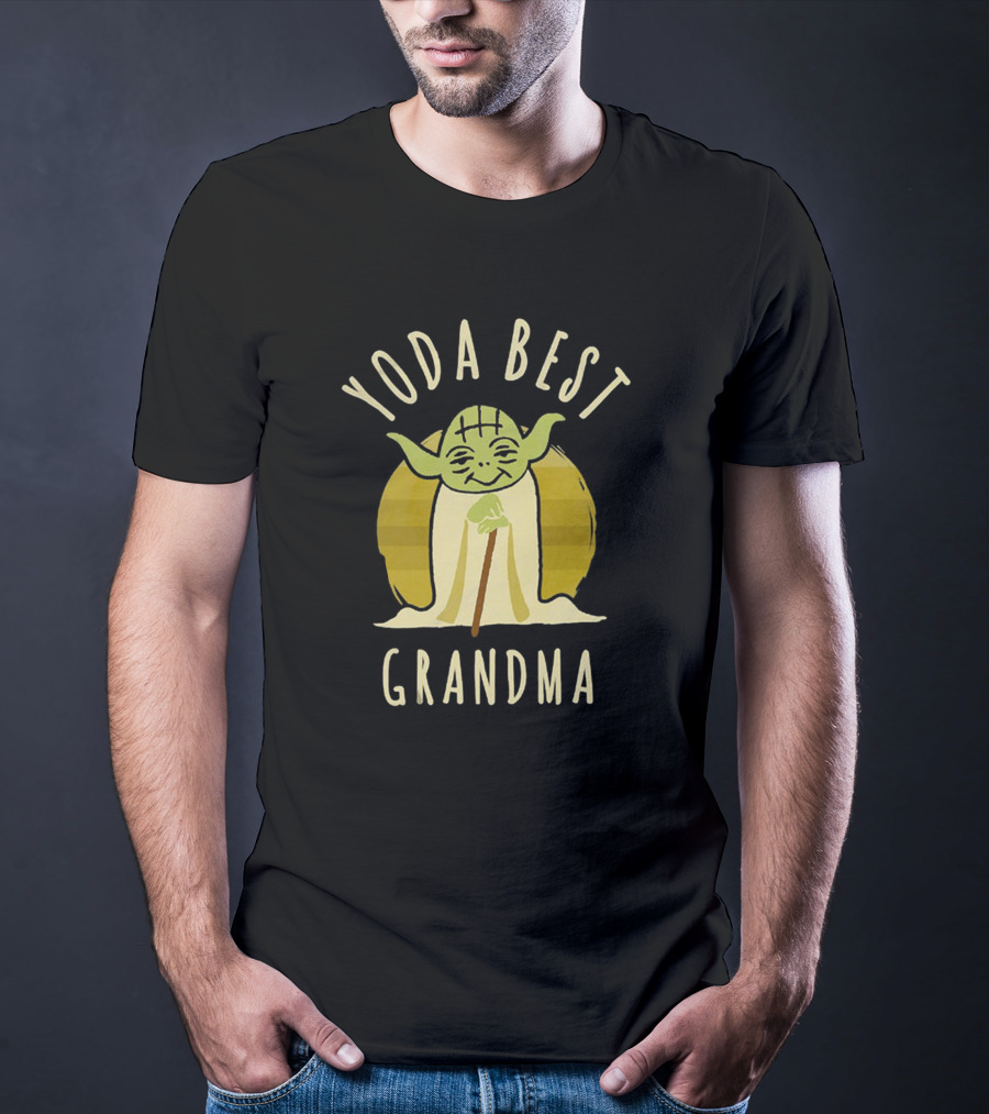 Yoda Best Grandma Star Wars T-Shirt
