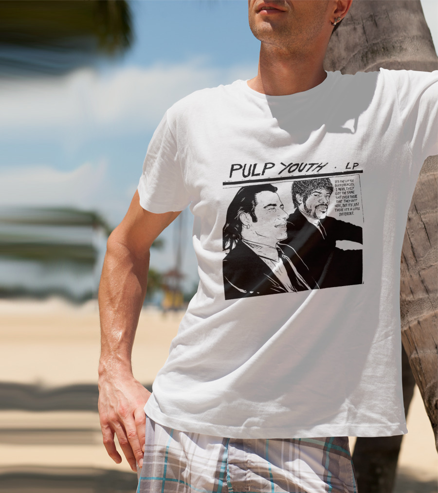 Pulp Youth LP Vintage Characters Comic T-Shirt