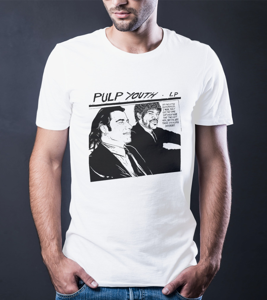 Pulp Youth LP Vintage Characters Comic T-Shirt