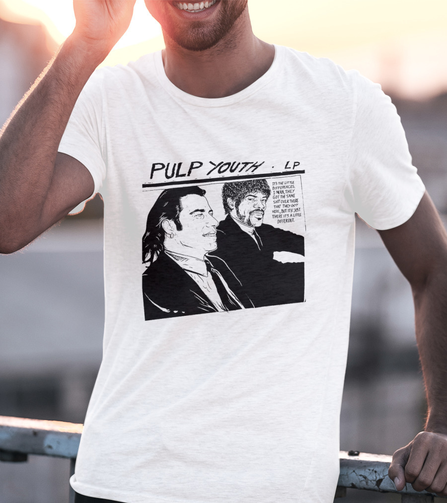 Pulp Youth LP Vintage Characters Comic T-Shirt