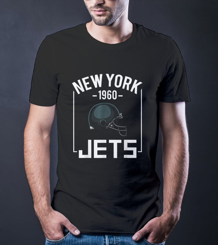New York Jets 1960 Football Helmet T-Shirt