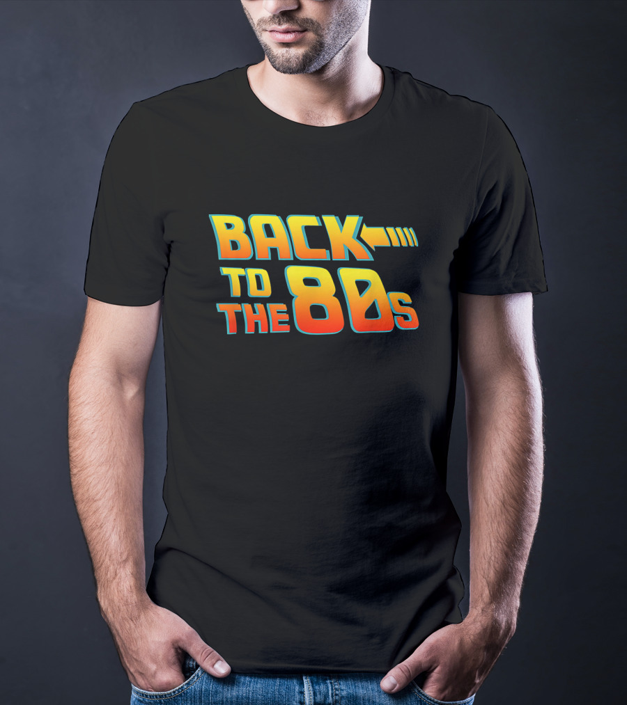 Back To The 80s Retro Fancy Dress Costume Party T-Shirt