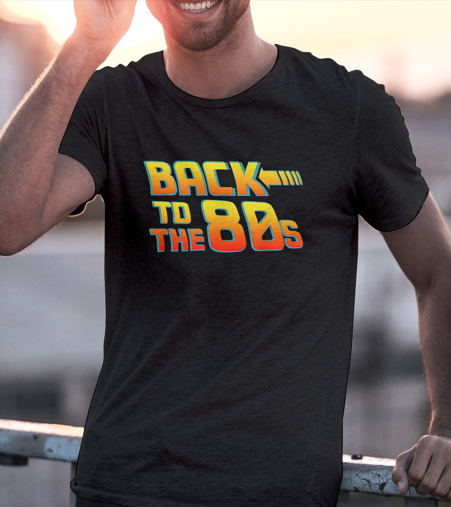 Back To The 80s Retro Fancy Dress Costume Party T-Shirt