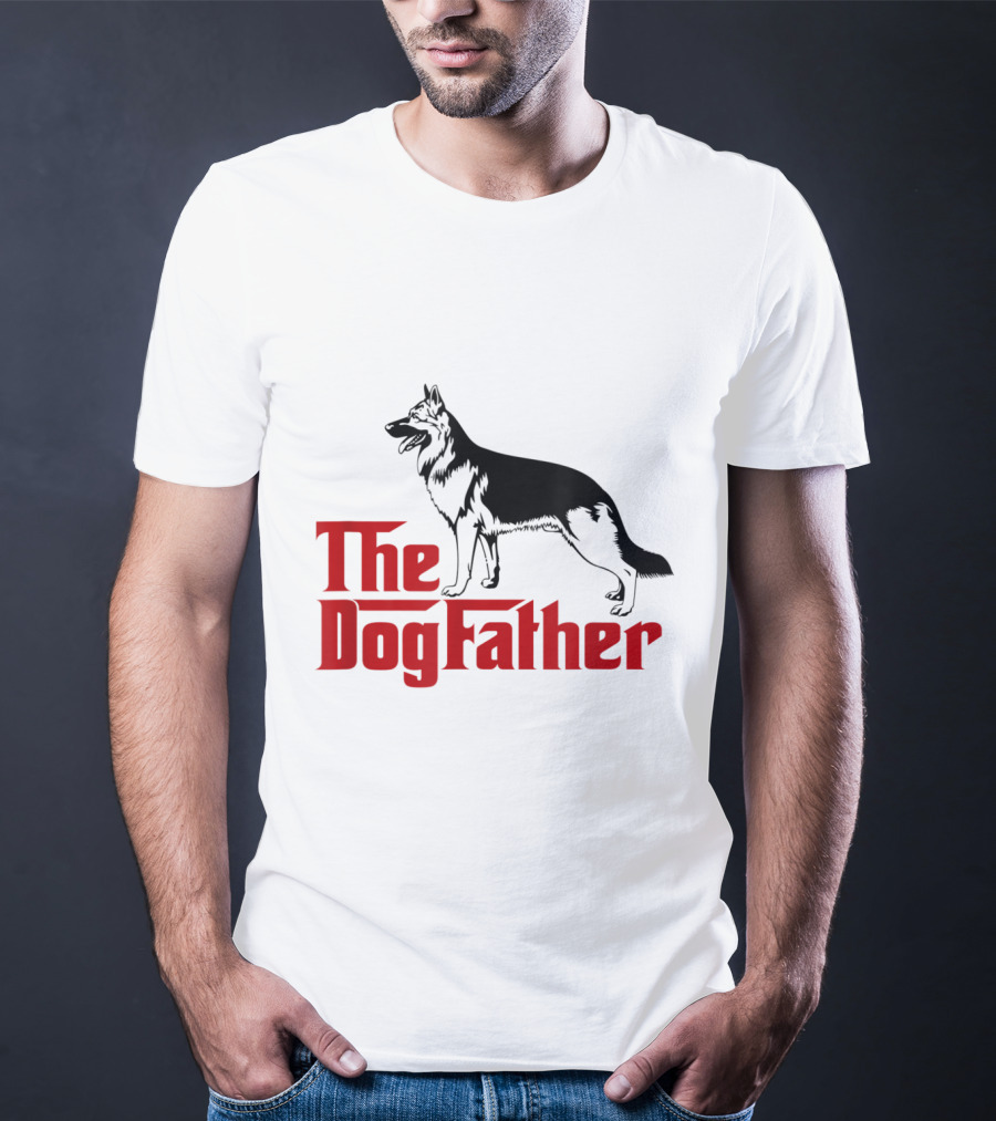 The Dogfather German Shepherd I Love My Pet Funny T-Shirt
