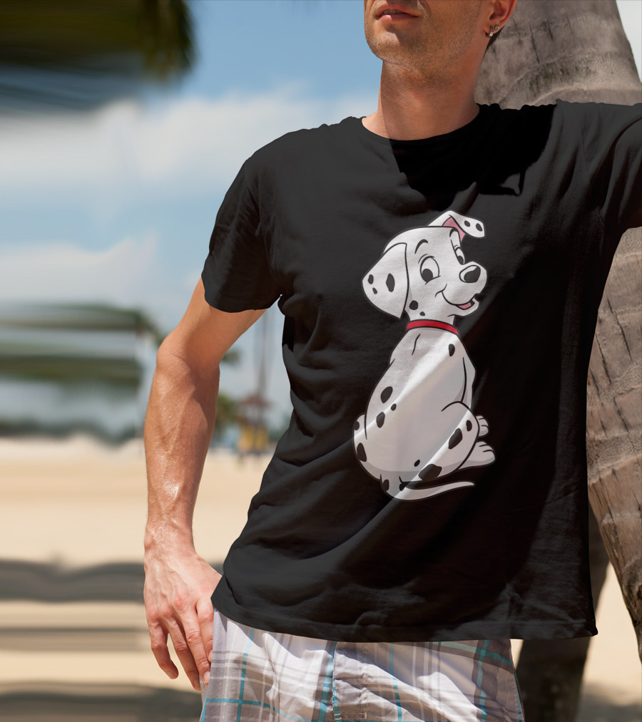 Disney 101 Dalmatians Rolly's Back With Cute Spotty Puppy Character T-Shirt