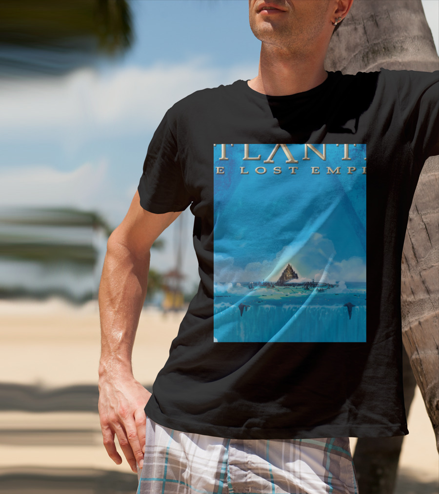 Atlantis The Lost Empire Disney Movie Scene Fade T-Shirt