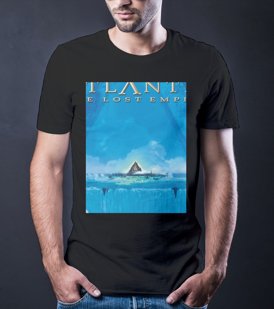 Atlantis The Lost Empire Disney Movie Scene Fade T-Shirt