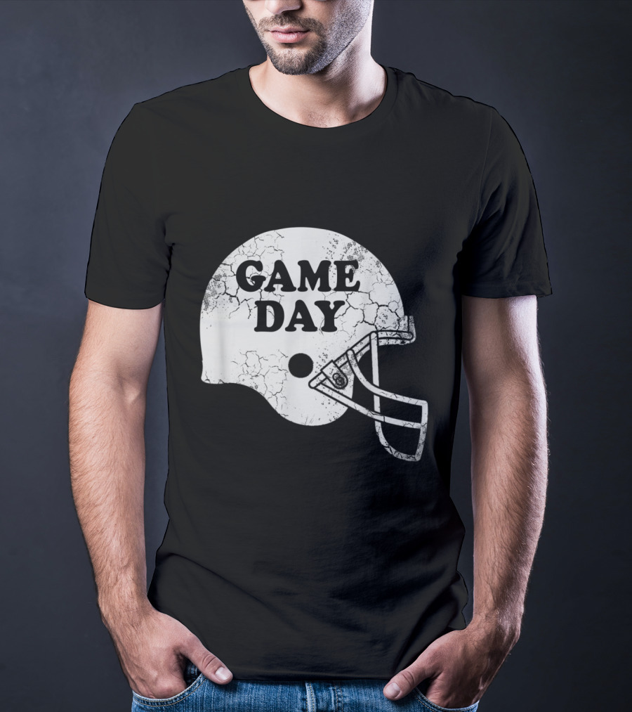 Game Day Football Helmet T-Shirt