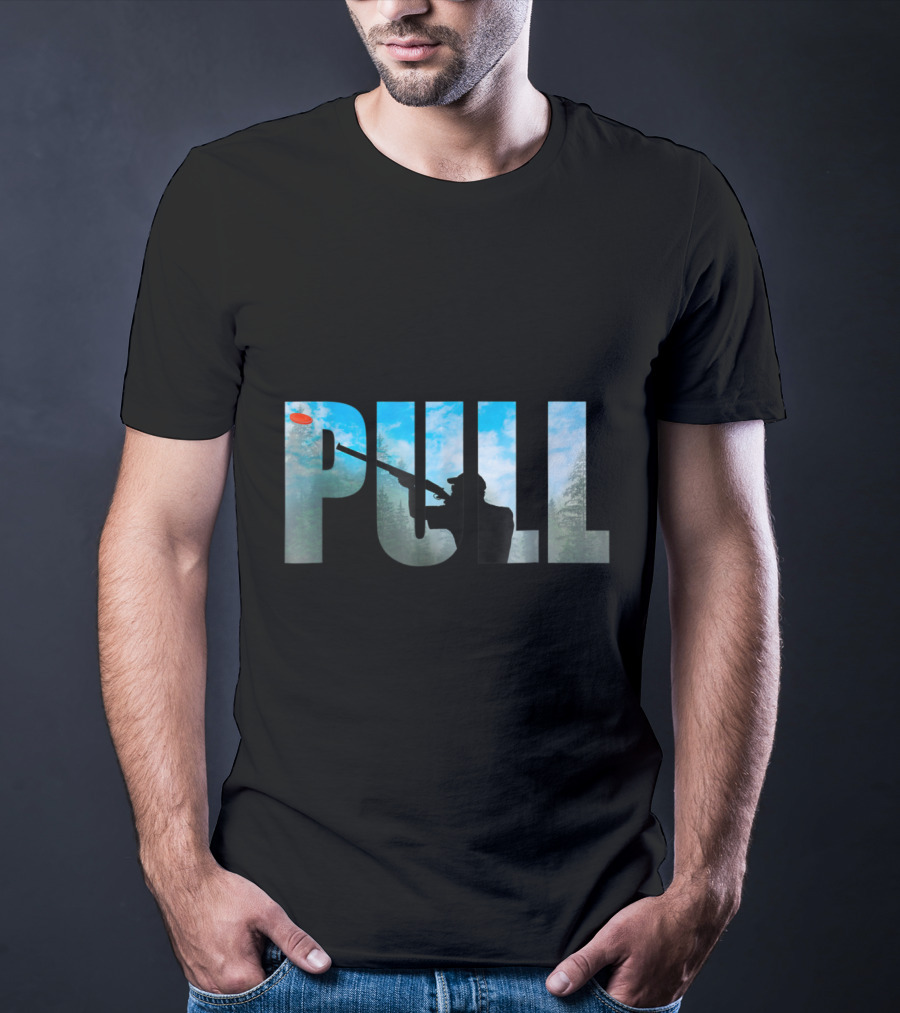 Pull Skeet Trap Clay Shotgun Shooting Sporting T-Shirt
