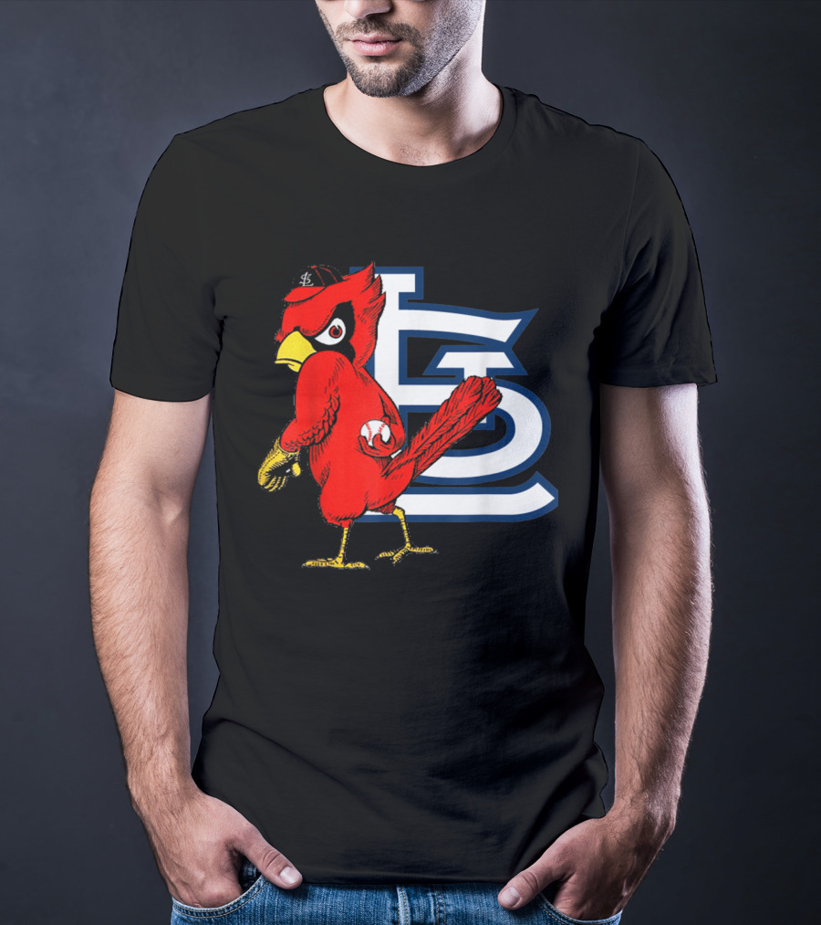 St Louis Cardinals Baseball Fan Jersey Sports Team Cardinal T-Shirt