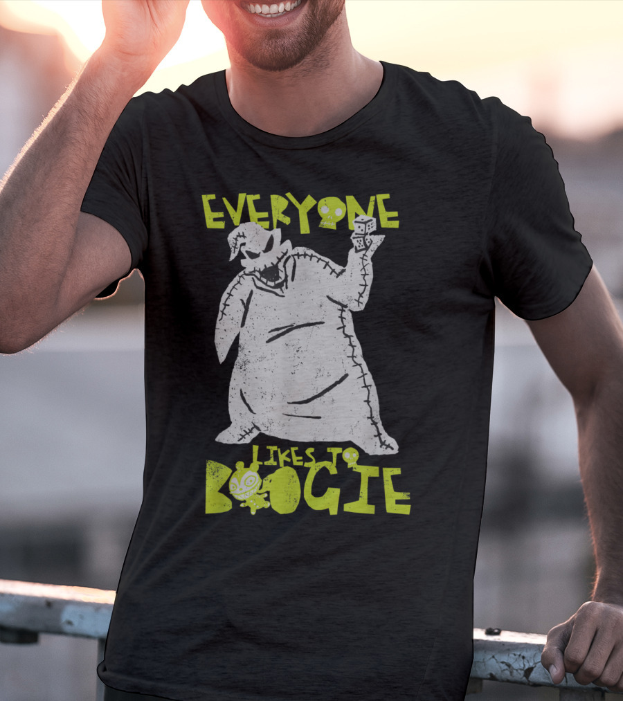 Everyone Likes To Boogie Disney The Nightmare Before Christmas Oogie Boogie T-Shirt