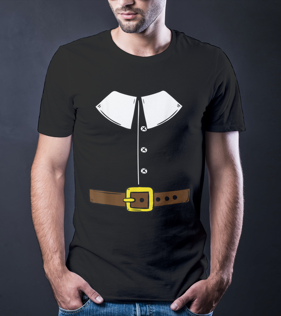Funny Thanksgiving Pilgrim Costume T-Shirt