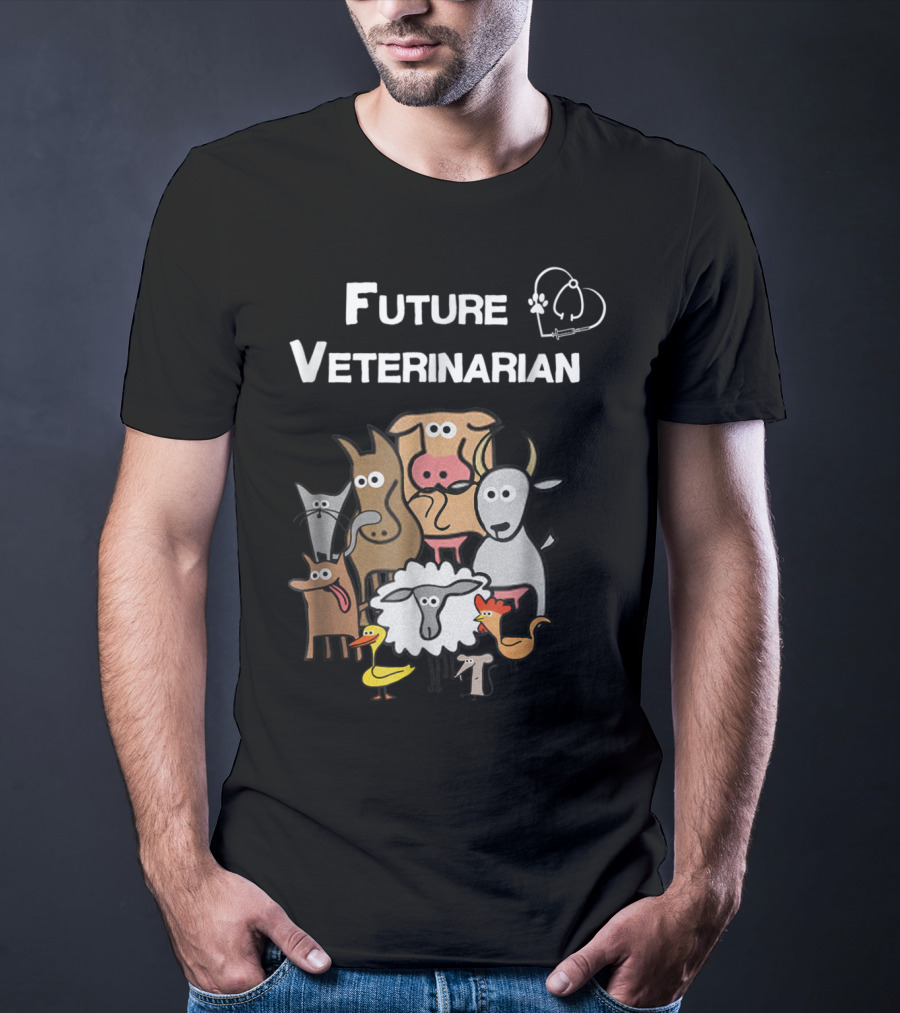 Future Veterinarian Animal Group T-Shirt