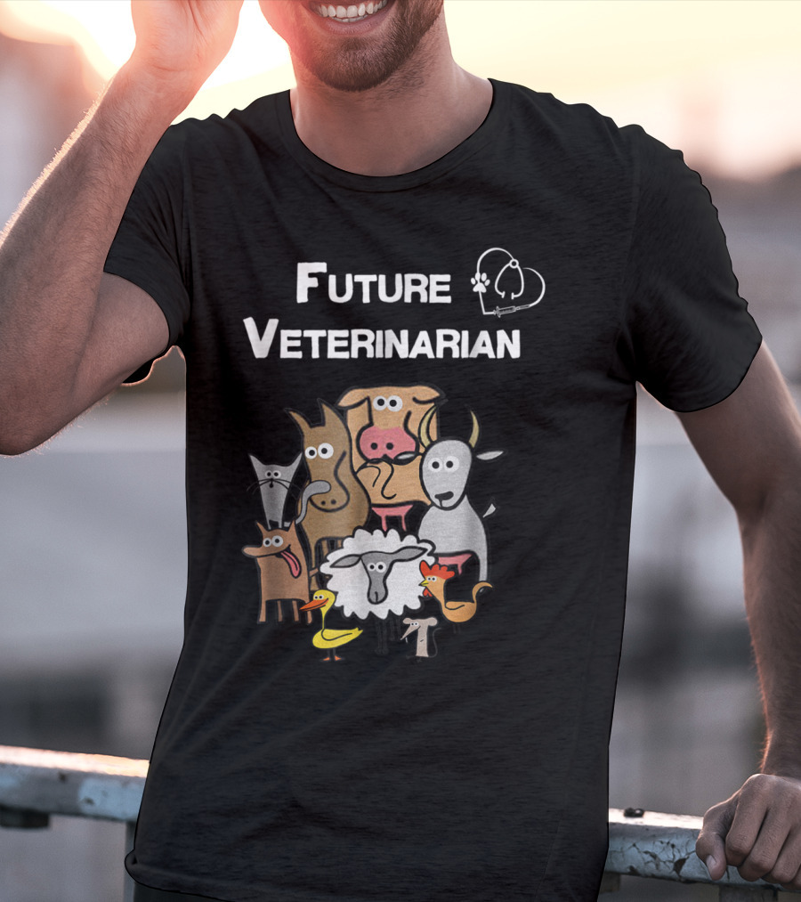Future Veterinarian Animal Group T-Shirt