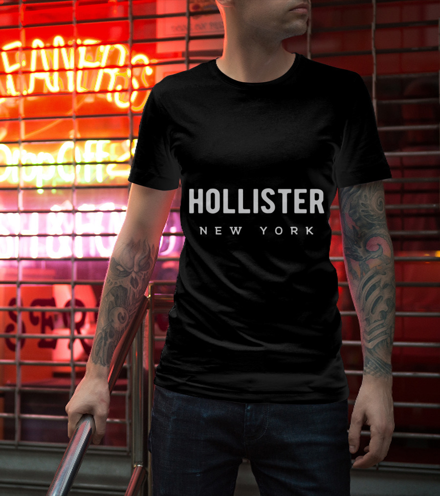 Hollister New York State Pride Family Friend Group T-Shirt