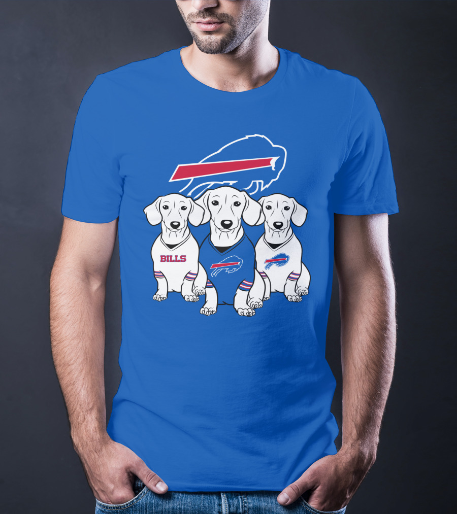 Bills Buffalo Dachshund  T-Shirt
