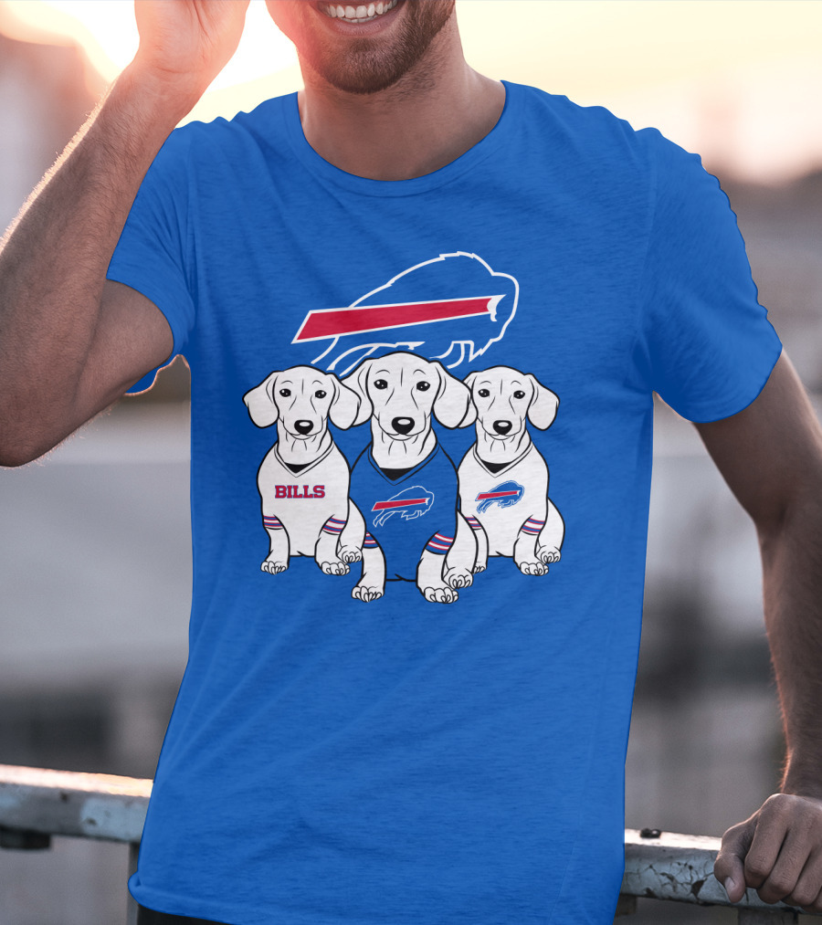 Bills Buffalo Dachshund  T-Shirt