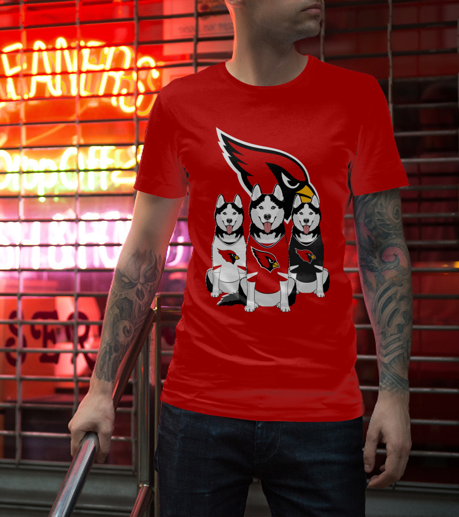 Arizona Cardinals Husky Trio T-Shirt