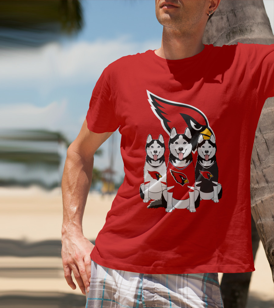 Arizona Cardinals Husky Trio T-Shirt