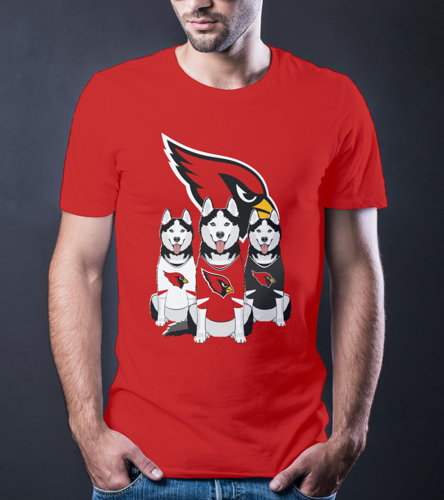 Arizona Cardinals Husky Trio T-Shirt